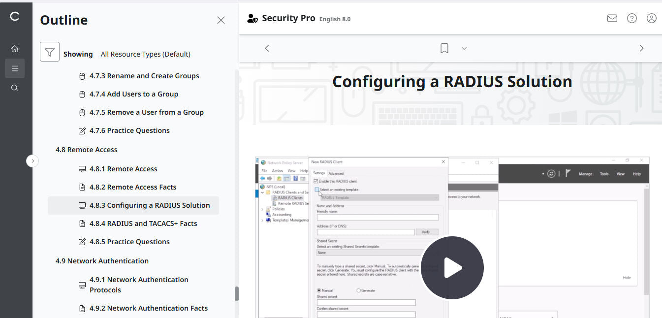 Best Price TestOut Security Pro for Security+ (SY0-701) - Individual License