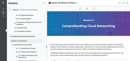CompTIA Cloud+ CertMaster Perform (CV0-004)
